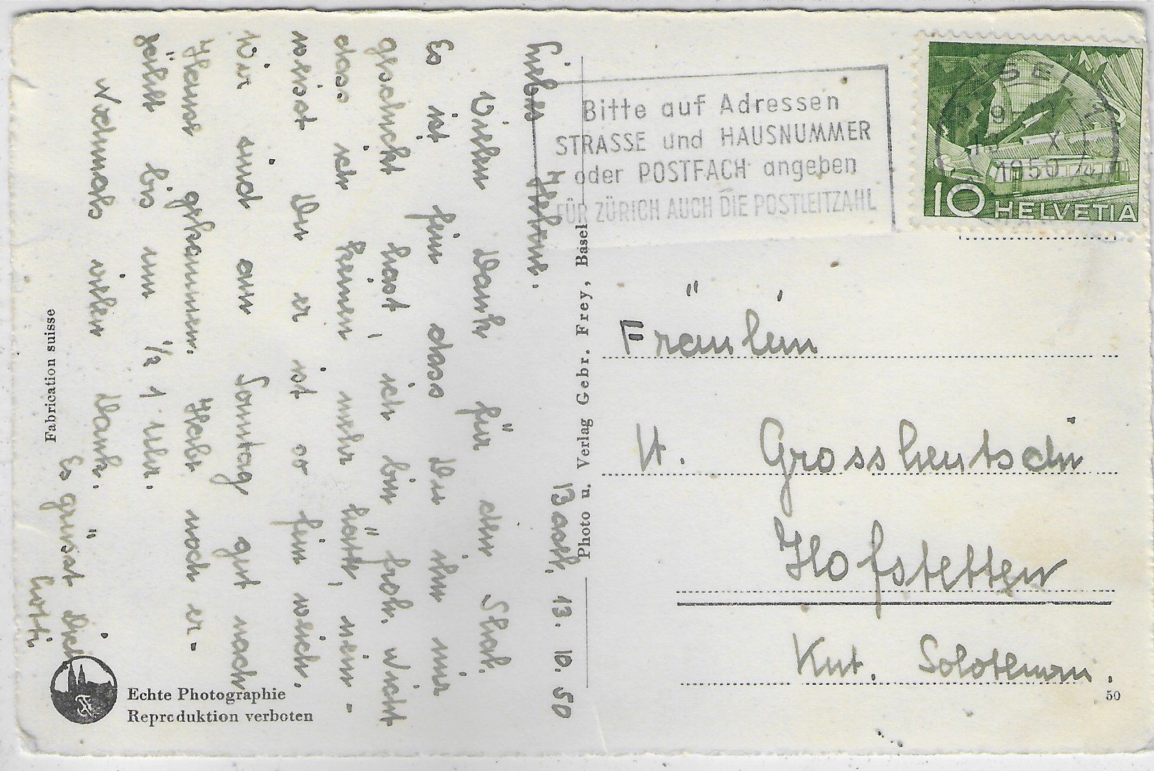 Cartes postales: Basel - Münsterfähre – D'occasion à Ettingen par Kartenplanet 1