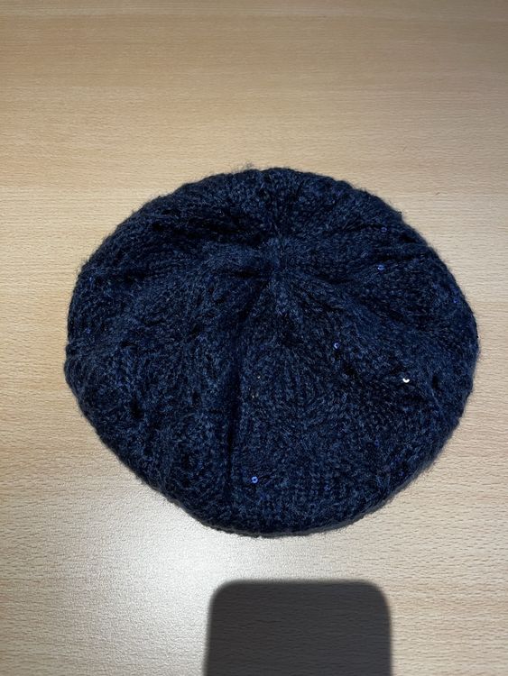 béret bleu avec brillants Kaufen auf Ricardo