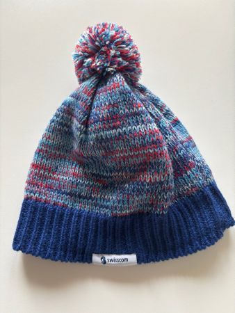 Bonnet à pompon pour enfants - Swissski