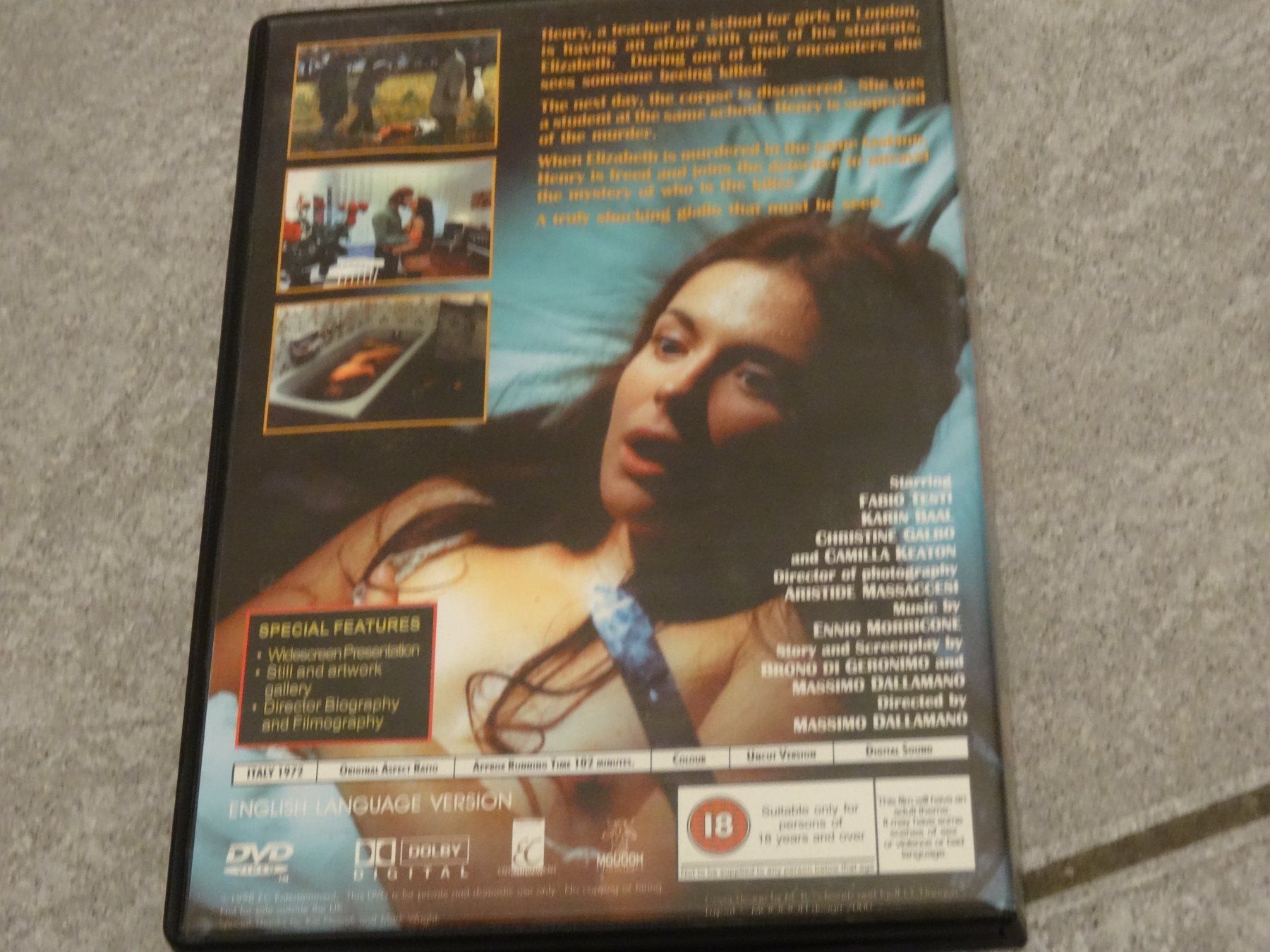 Tutti i DVDs: Solange - ENGLISCH DVD – Usato da Olten venduto da Disc-Verkauf 2