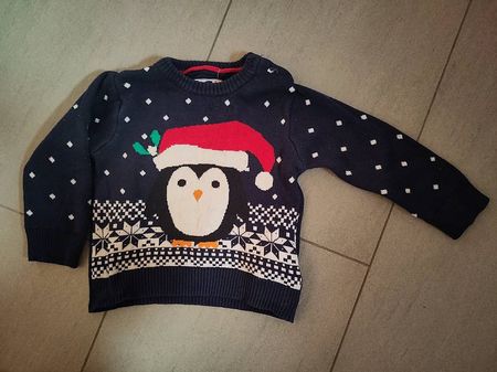 Weihnachtspullover Grösse 74/80
