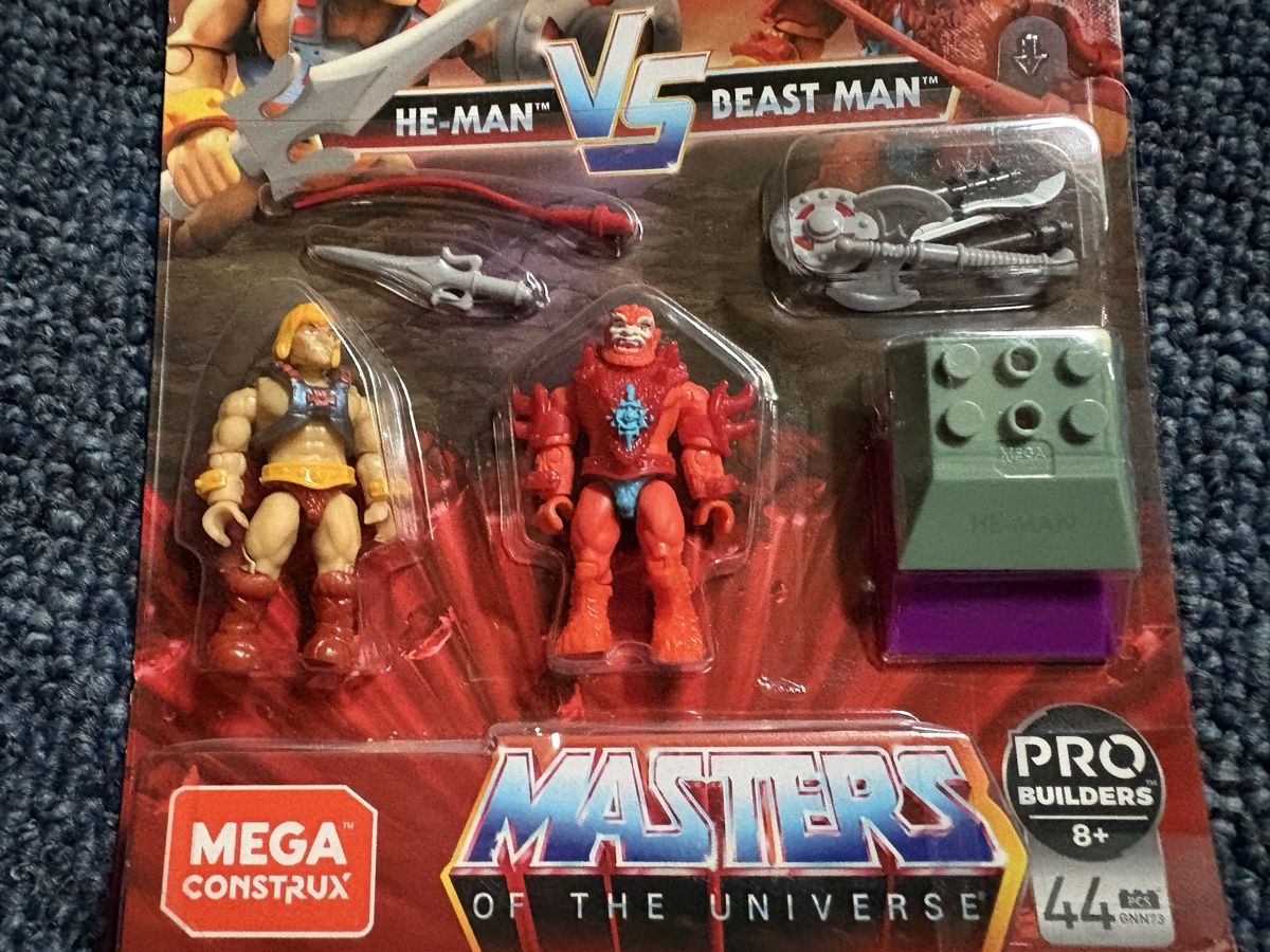 Mega Kit di costruzioni: MEGA CONSTRUX he man vs beast man – Nuovo e nell'imballaggio originale da Herzogenbuchsee venduto da warrior77 1