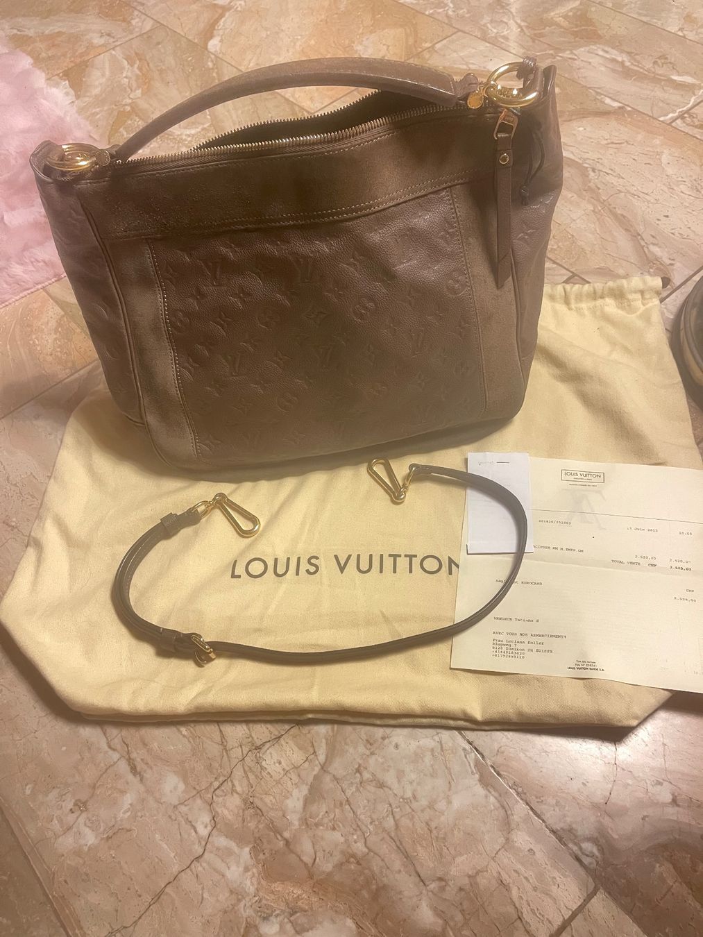 Louis Vuitton Borse da donna: Louis Vuitton Ledertasche Original!!! – Usato da Dietikon venduto da Nieselchen 7