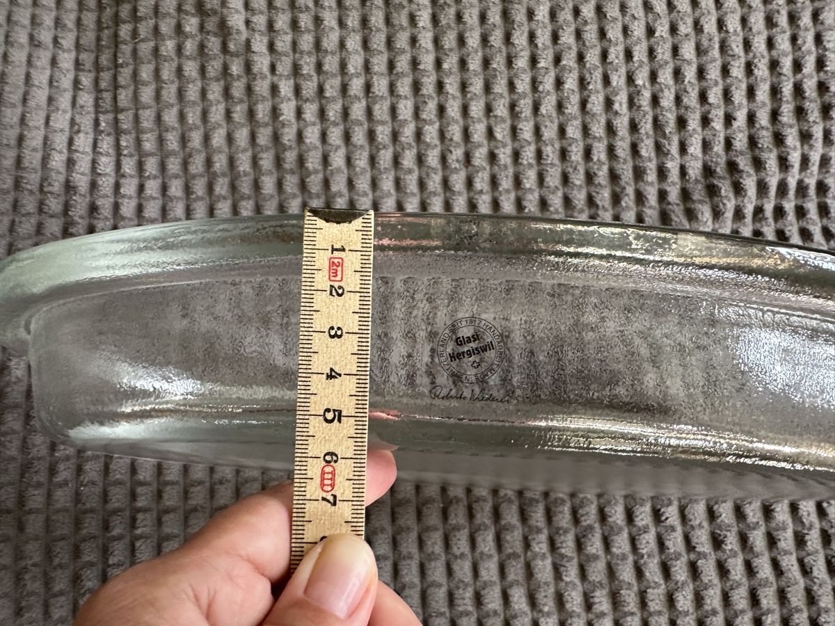 Glasi Hergiswil Servierplatten: Roberto Niederer Schale/Platte neu – Neu (gemäss Beschreibung) aus Rafz von Dilifledermaus 3