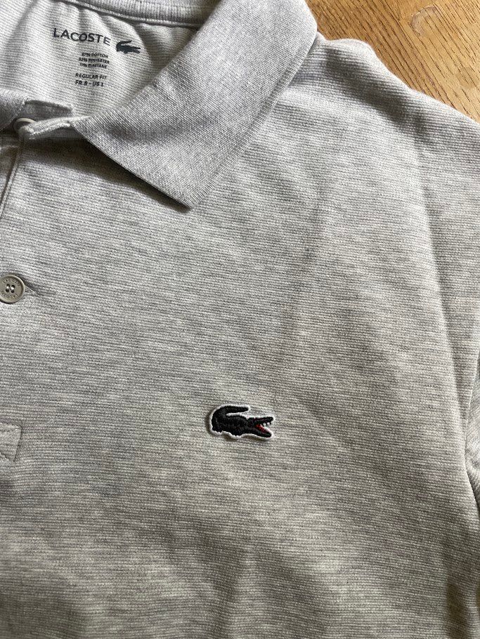 Magliette Polo: Lacoste Regular Fit Polohemd Langarm - grau - Grösse L – Nuovo (secondo la descrizione) da Zürich venduto da sandroasdf 1