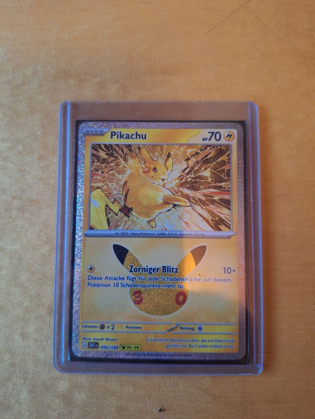 Karten: 30th anniversary Pikachu  – Neu (gemäss Beschreibung) aus Thunstetten von carolin03