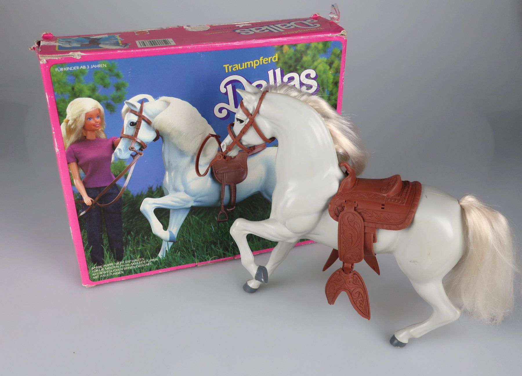 Bambole: Barbie Traumpferd Dallas Schimmel – Usato da Volketswil venduto da brockipfannenstil