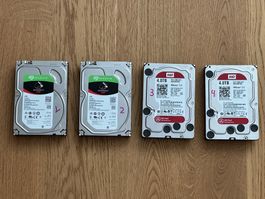 4x 4TB Harddisk 3.5"