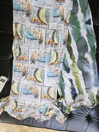 2 Damen Sommerkleider – Viskose Stretch – Gr. M–XL
