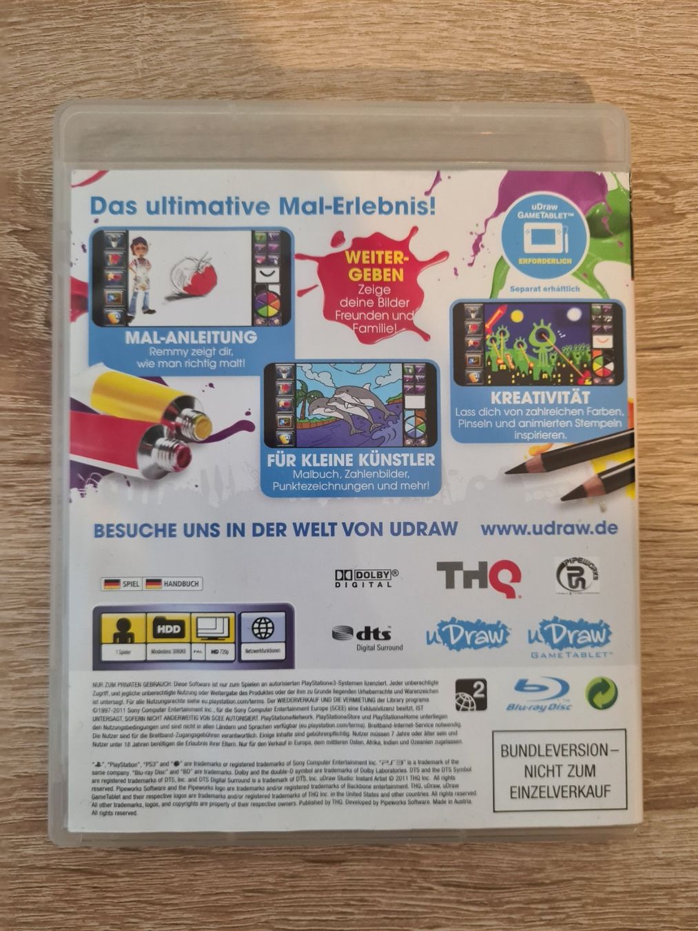 Giochi: uDraw Studio Instant Artist (Multilanguage) - PS3 – Usato da Carouge GE venduto da Gasco 1