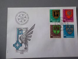 1978, FDC, Pro Juventute, Serie
