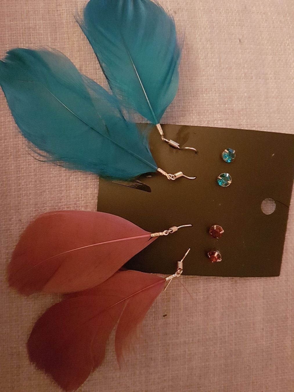 Ohrringe & -stecker: 2x Ohrringe mit Federn inkl. Stecker – Neu (gemäss Beschreibung) aus Oberengstringen von Sheera7 1