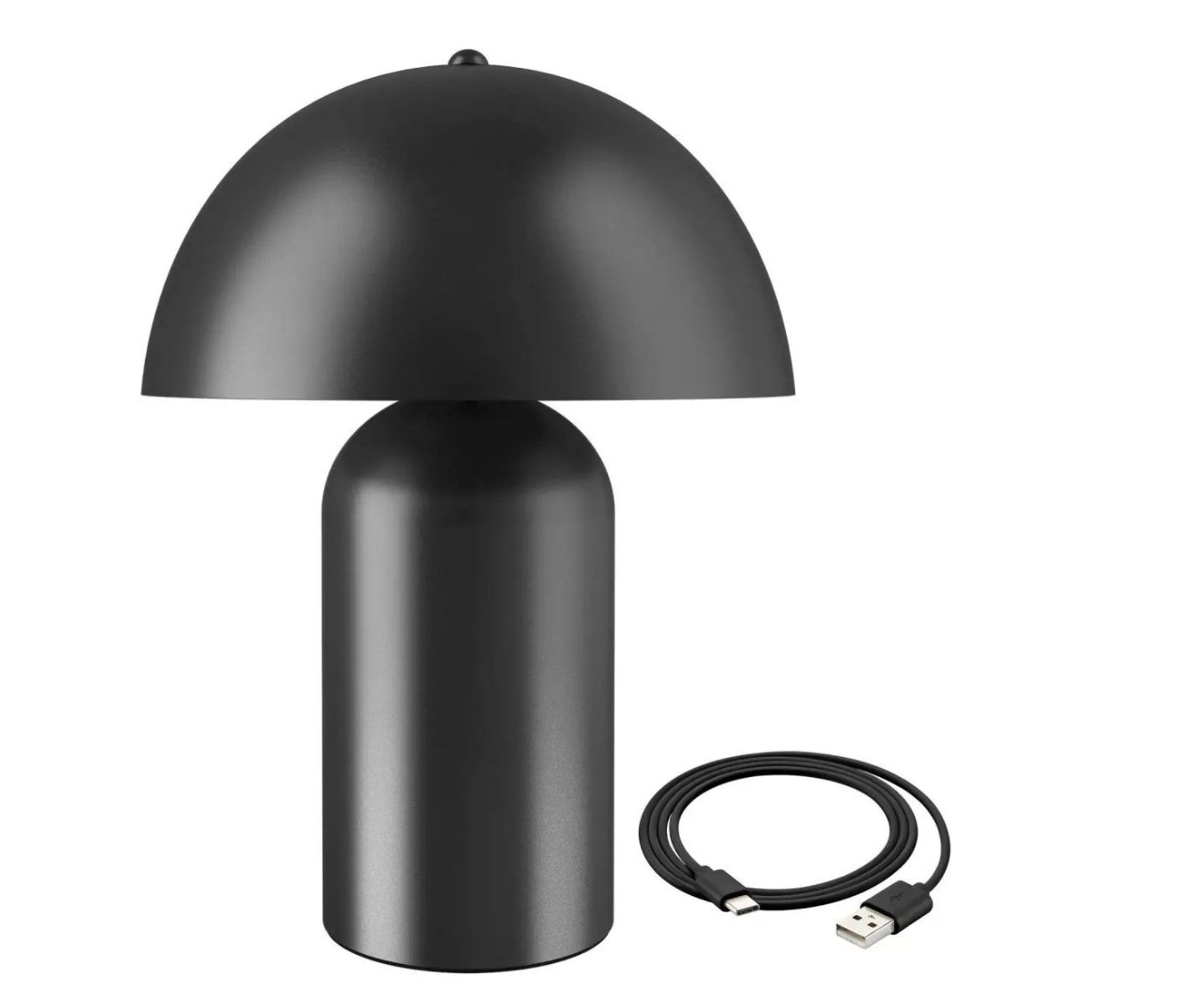 Lampen: Akku-Tischlampe Kade schwarz – Neu und originalverpackt aus Steinhausen von Retourenprofis