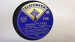 Schellack klassik Schallplatten Symphonie 1 -18 / A.Bruckner
