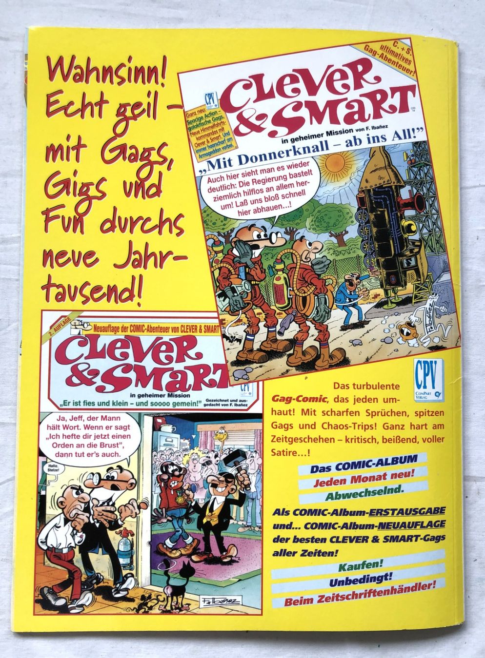 Fumetti: CLEVER & SMART - Nr.161 - 1.Auflage – Usato da Schaffhausen venduto da durruti 4