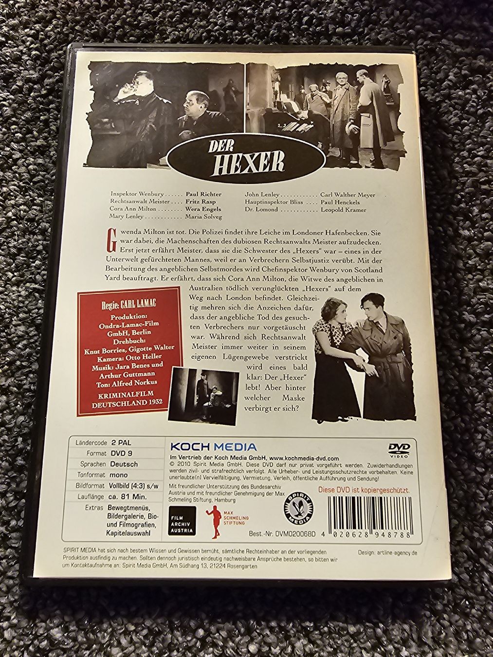 Tutti i DVDs: DVD Der Hexer (21641) – Usato da Ruswil venduto da jan_bxl5 1