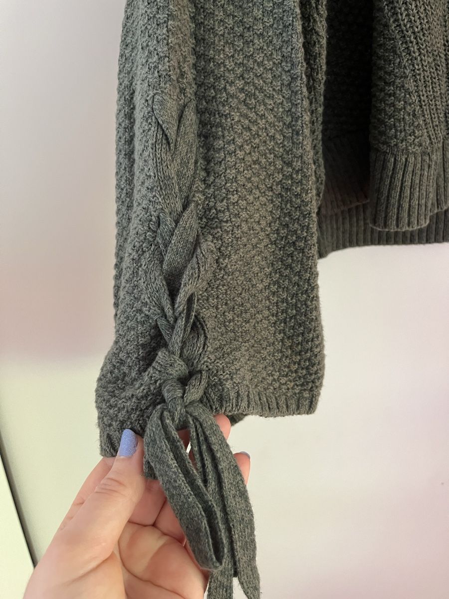 Hollister Pullover & Sweatshirts: Hollister Strickpullover Gr. S, Khaki – Gebraucht aus Zürich von Closetbesties 3