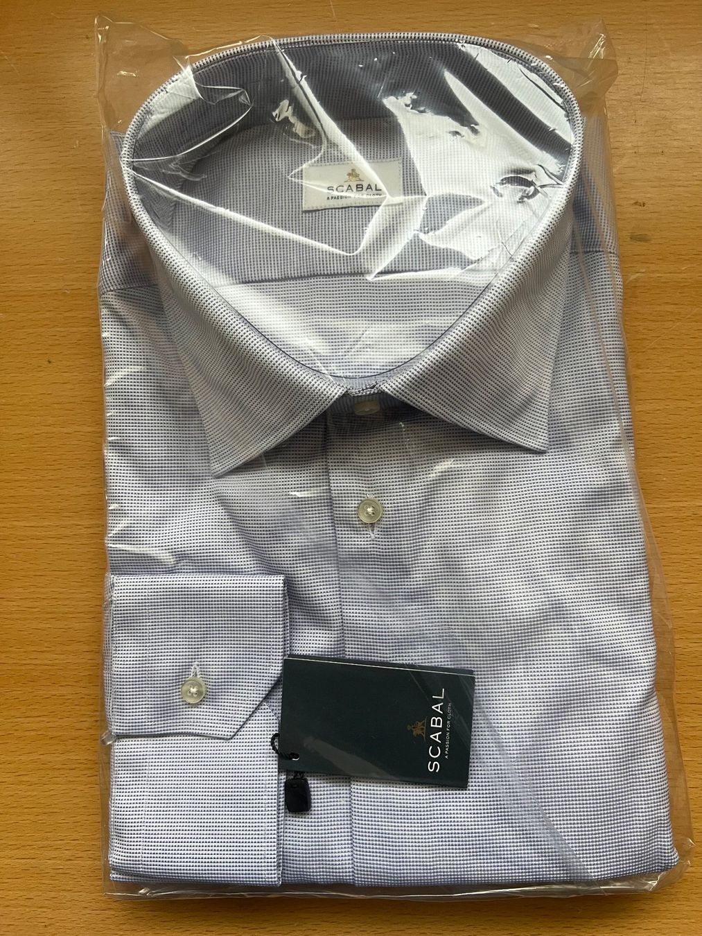 Camicie: SCABAL Herrenhemd 19/47 – Nuovo e nell'imballaggio originale da Basel venduto da bas_rgr5