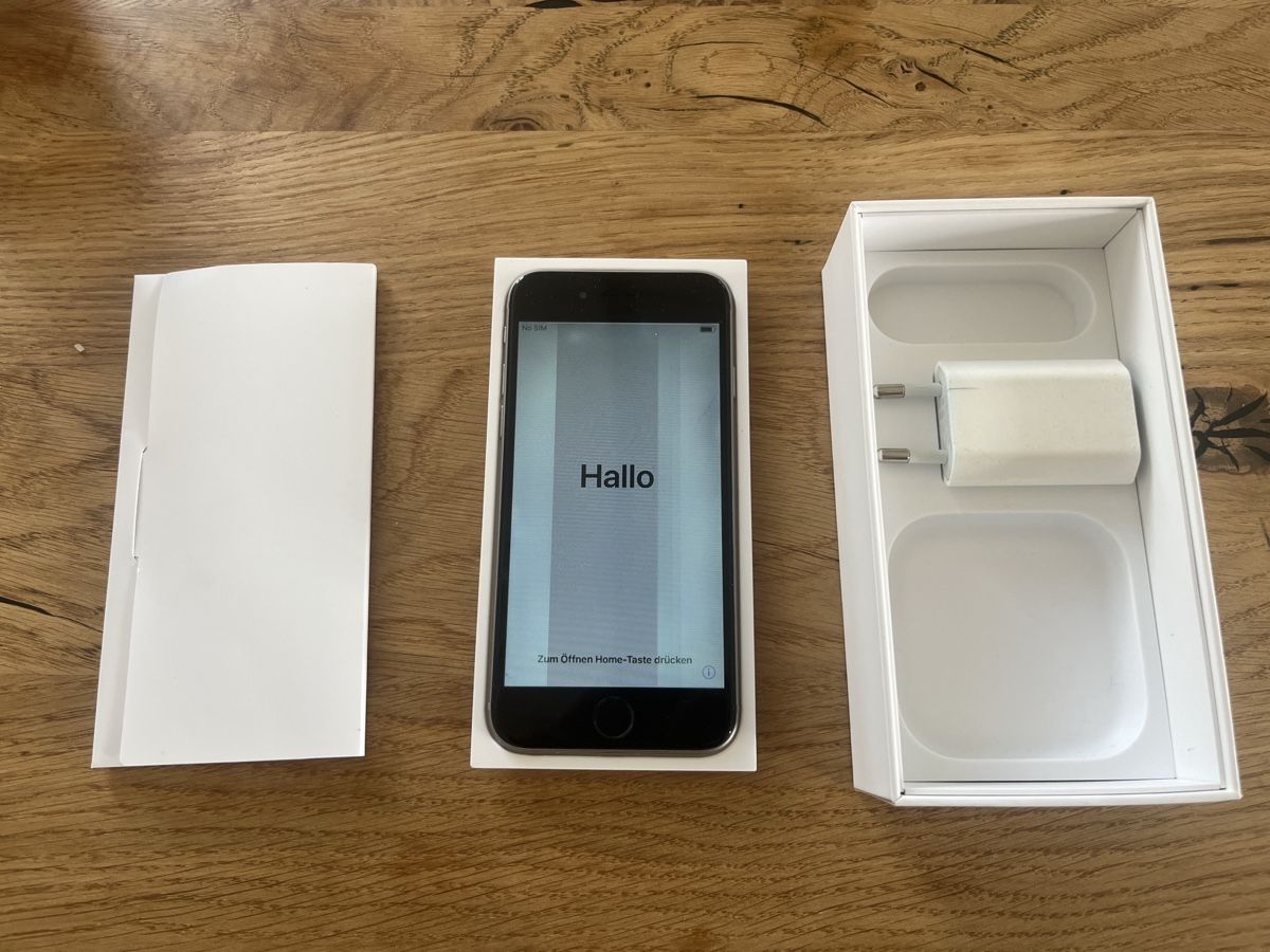 Apple Handys / Smartphones: Apple iPhone 6 mit Ladegerät und Verpackung gebraucht – Gebraucht aus Nidau von Tschulieng