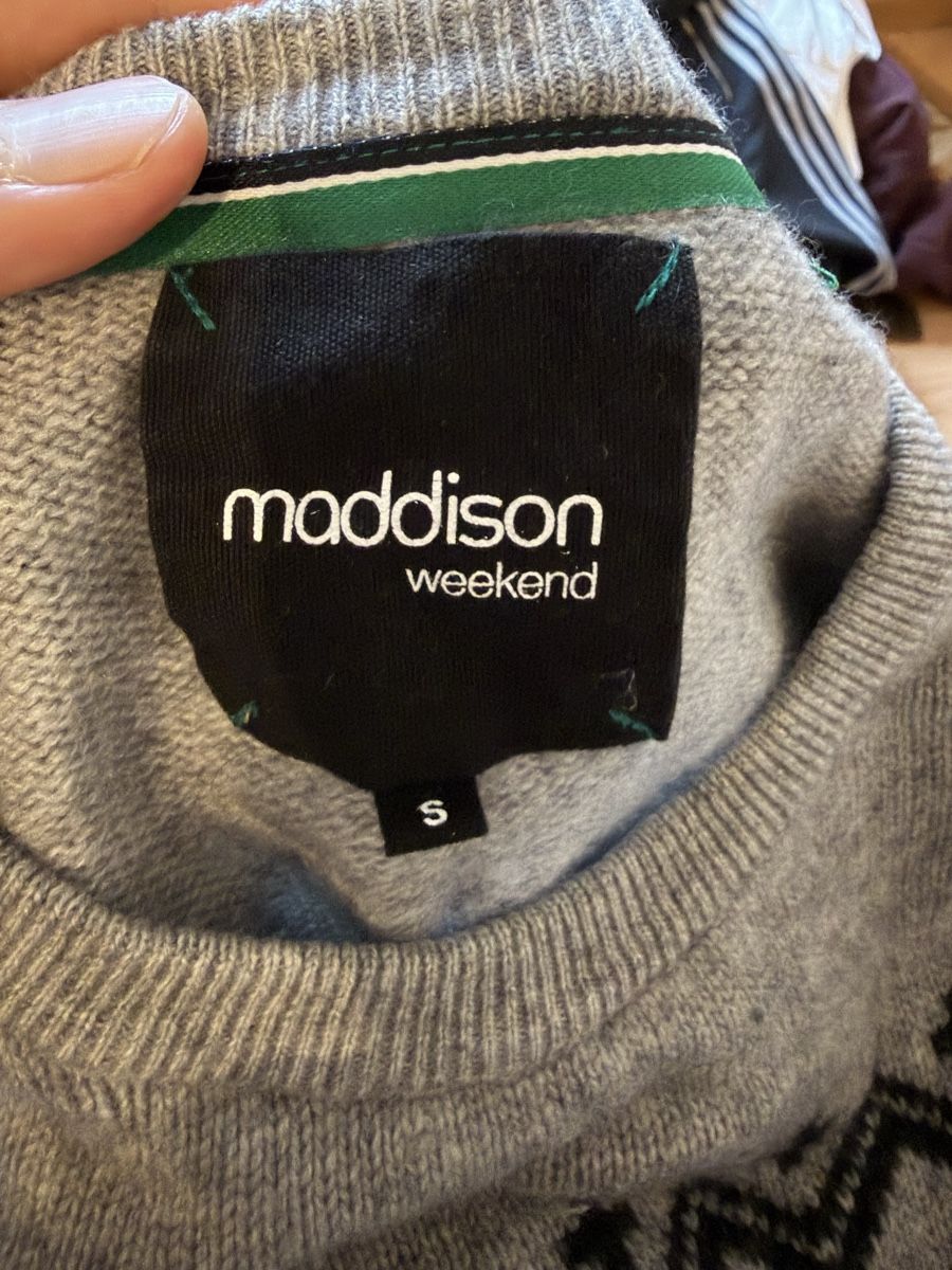 Maddison Maglioni & Felpe: Pullover Maddison grau Wolle Kaschmir Grösse S – Usato da Luzern venduto da Jules__ 3