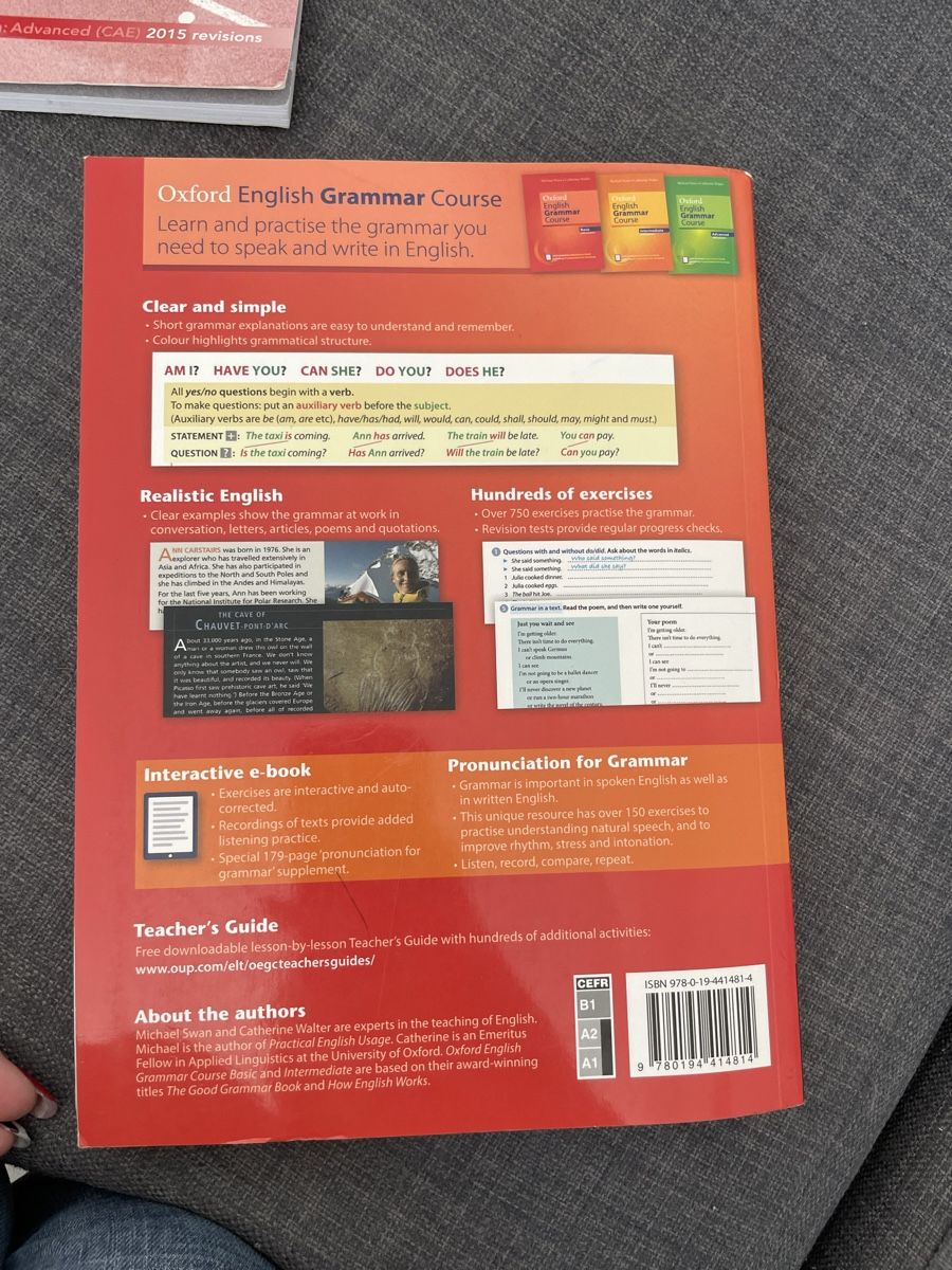 Bücher: Oxford English Grammar Course Basic – Neu (gemäss Beschreibung) aus Uster von mir_7bzy 1