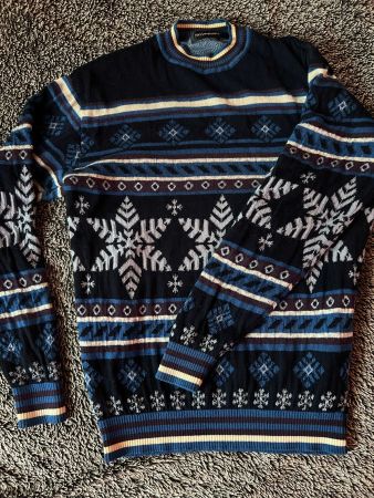Yves Saint Laurent Pulli Grösse M gestreift blau NP 890 CHF
