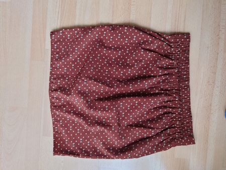 Lyyla Lyla Minirock XS, Punkte, Braun, Top Zustand! (53)