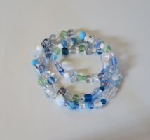 Kette aus Glasperlen
