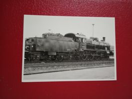 AK Bahn Lokomotive der deutschen Reichsbahn s/w Photokarte