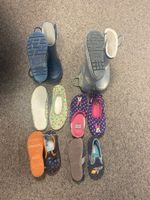 Kinderschuhe Gr. 28-33, Gummistiefel, Hausschuhe