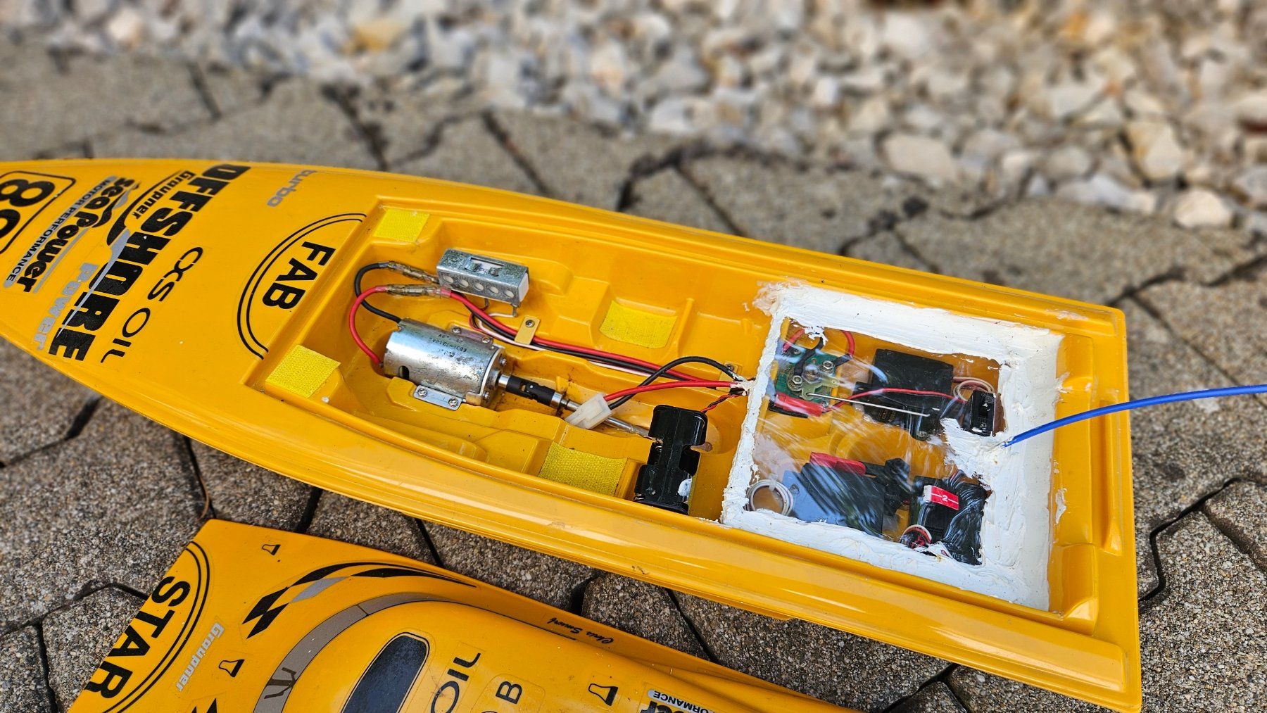Graupner RC Kits de montage: RC Boot Elektro Graupner - 7.2V - 27Mhz – Défectueux à Würenlos par marey 1