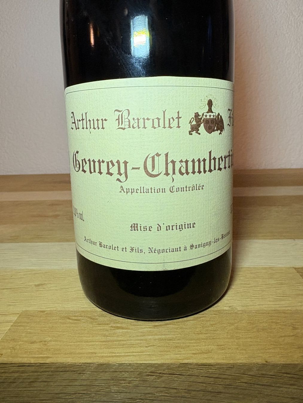 Wein: Arthur Barolet et Fils - Gevrey-Chambertin 1998 – Neu und originalverpackt aus Adlikon b.Regensdf von Cappo 5