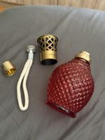Lampe Berger Paris rouge ancienne modéle 3 pièces bon état