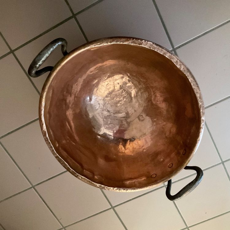 Bassine en cuivre 36 centimètres