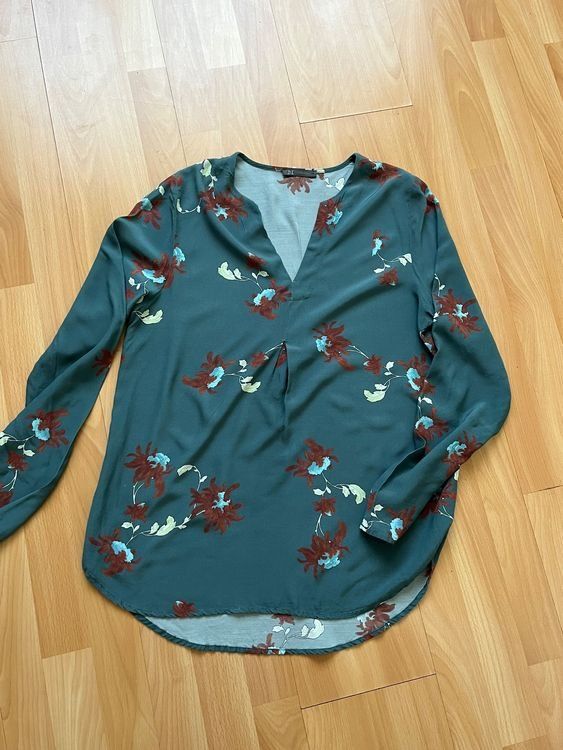 Nile Blusen: Nile elegante Bluse mit floralem Muster, Gr. S – Gebraucht aus Bassersdorf von golden_sun 4