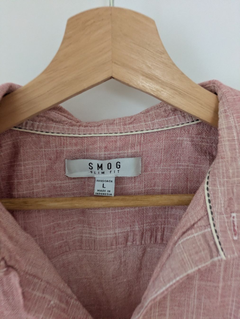 Camicie: SMOG Slim Fit Hemdbluse Rot Kariert Gr. M – Usato da Rorschach venduto da joh_v2y2 3