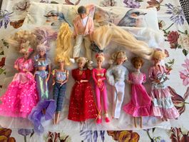 Barbie-Puppen und KEN,Konvolut