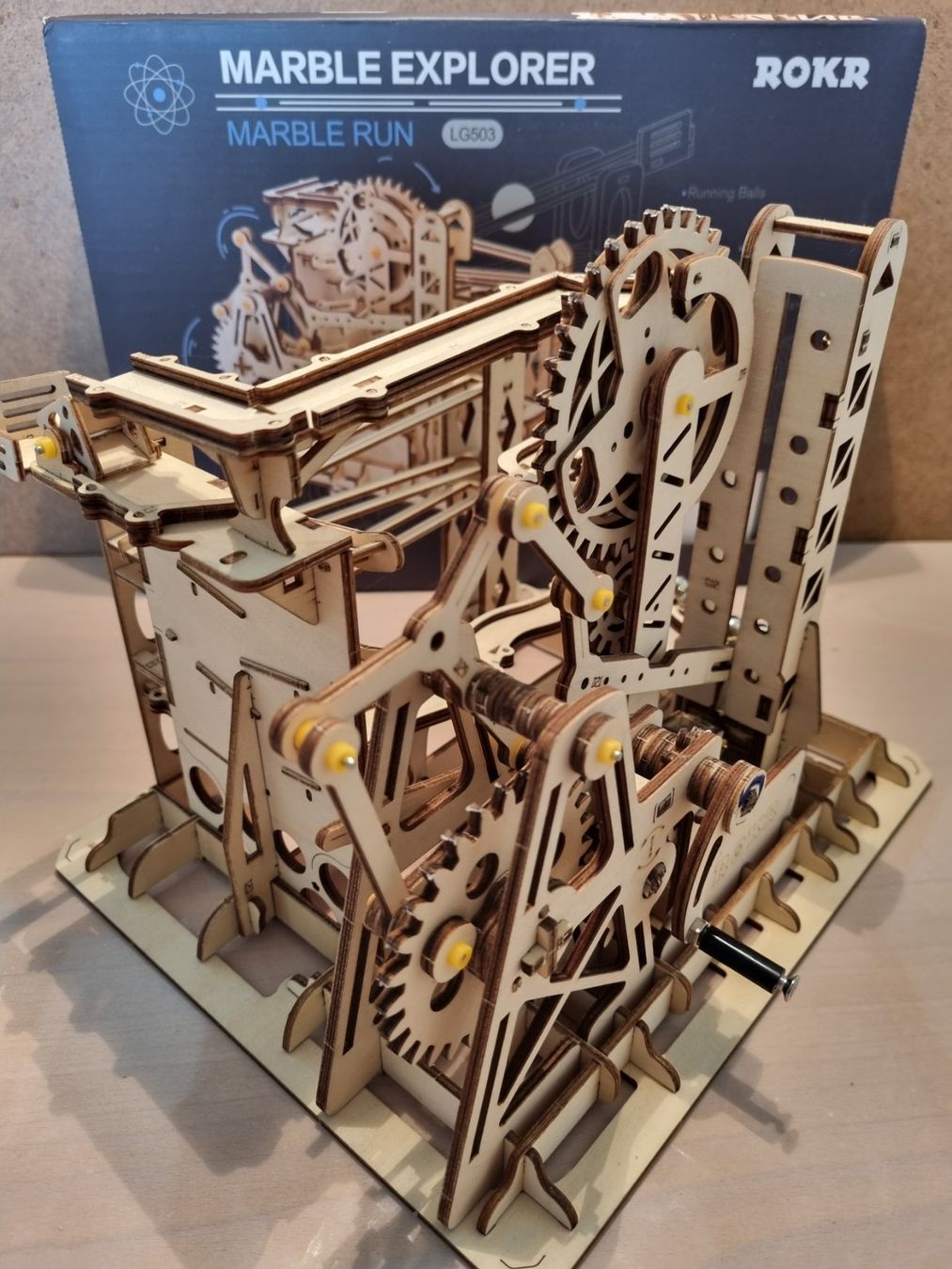 Chügelibahn/Kugelbahn ROKR 3D-Puzzle LG503 - zusammengebaut (Gebraucht ...