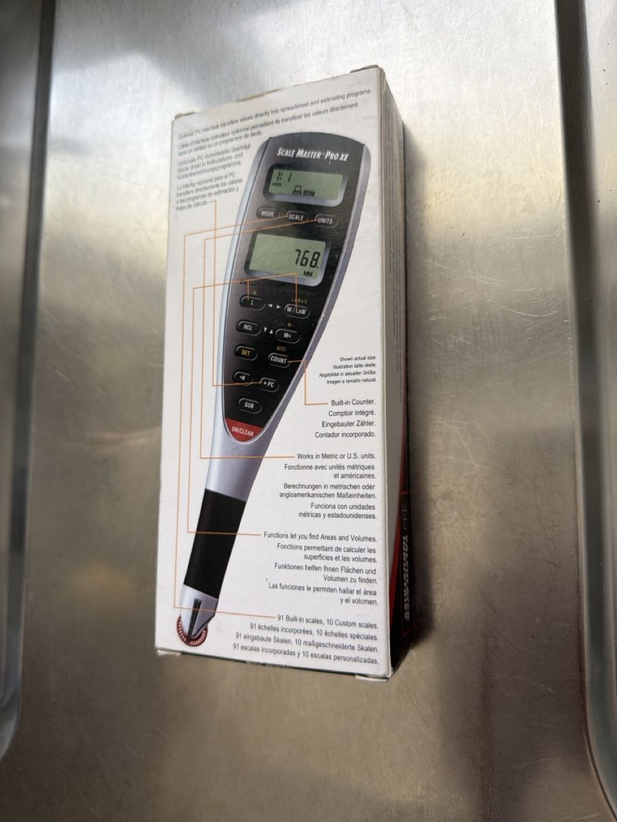 Misurare: Calculated Industries Scale Master Pro X – Usato da Winterthur venduto da good_stuff_marketing 3