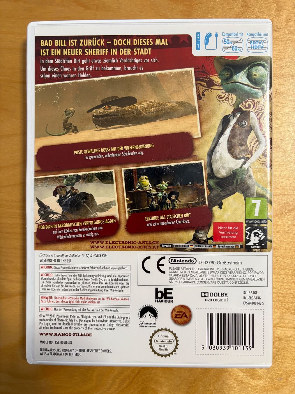 Nintendo Jeux: Rango – D'occasion à Auenstein par 5222 2