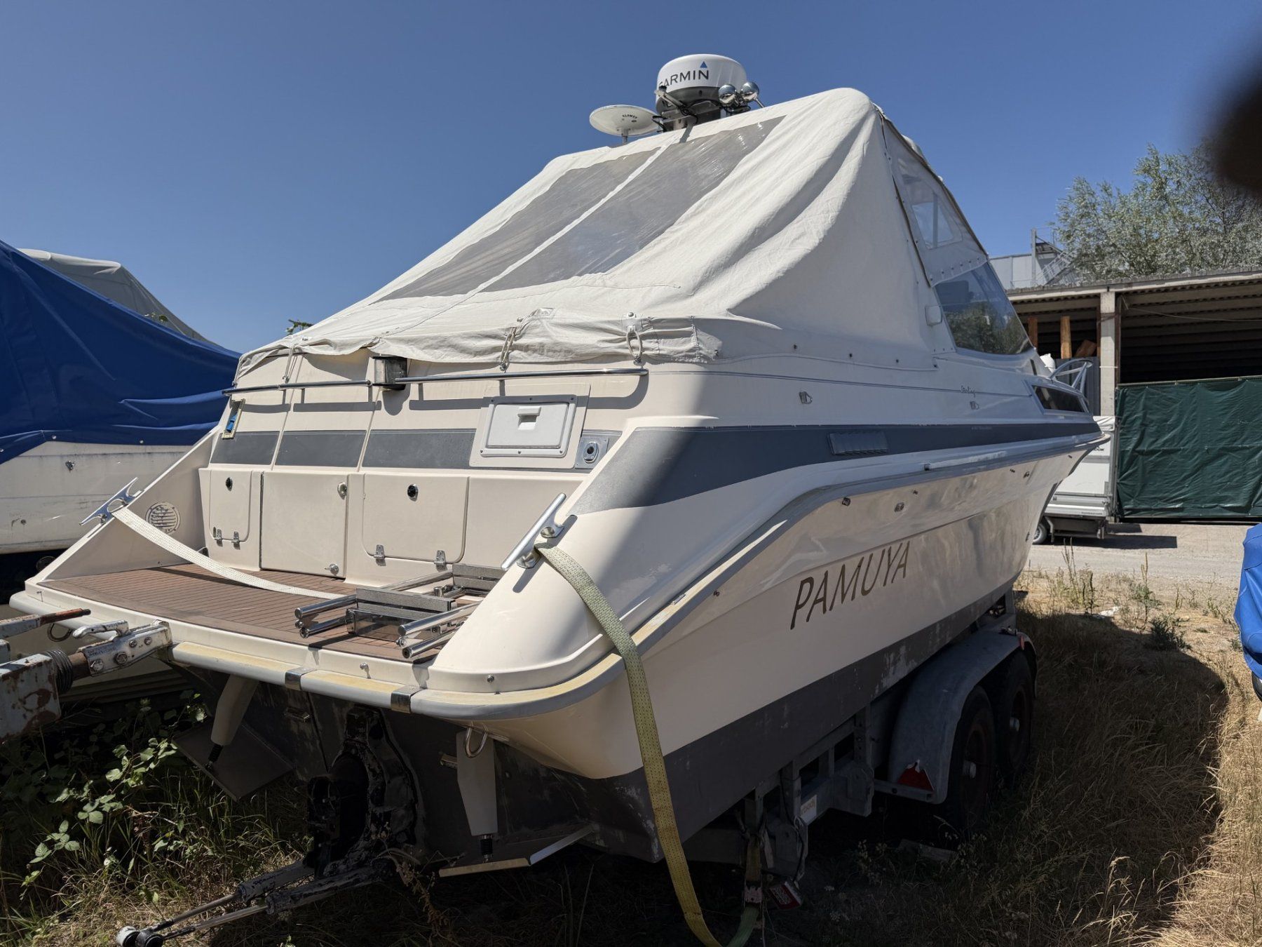 Barche: DRACO 2700 STERLING - TOP GEPFLEGT – Usato da Avenches venduto da BOOTTRANSPORTE 1