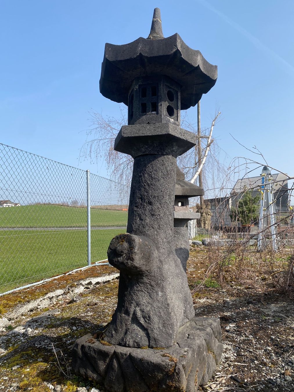 Lanterne: Java Lantern Laterne aus Lava Stein, Deko für Garten! – Usato da Ballwil venduto da ClassicGallery 4