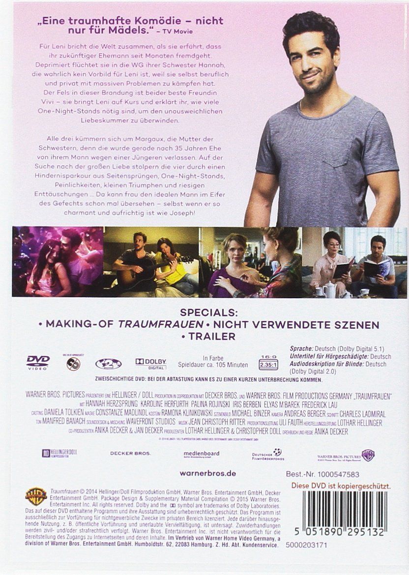 Alle DVDs: Traumfrauen - Iris Berben, Karoline Herfurth, Elyas M'Barek – Gebraucht aus Oeschgen von Minty 1