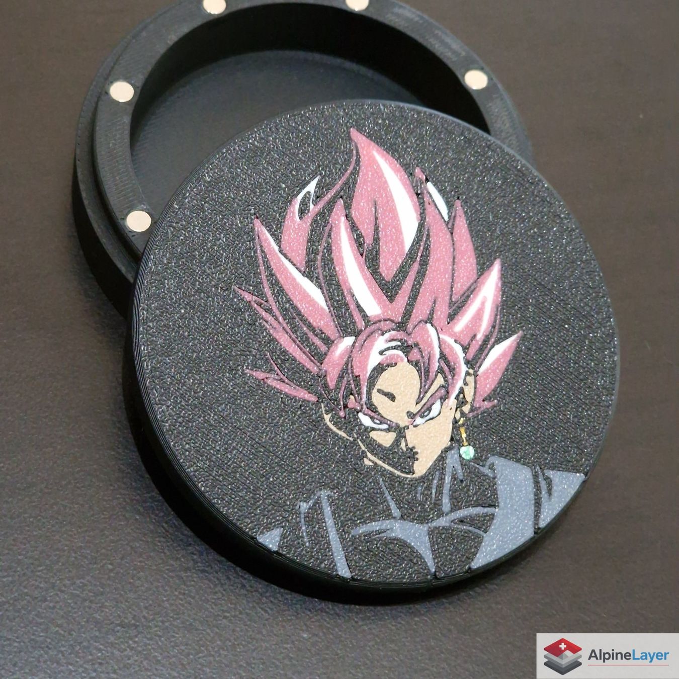 Dessous de verre: DBZ Coaster Set Premium 3D Printed Drink Coasters – Neuf (Voir description) à Losone par AlpineLayer 1