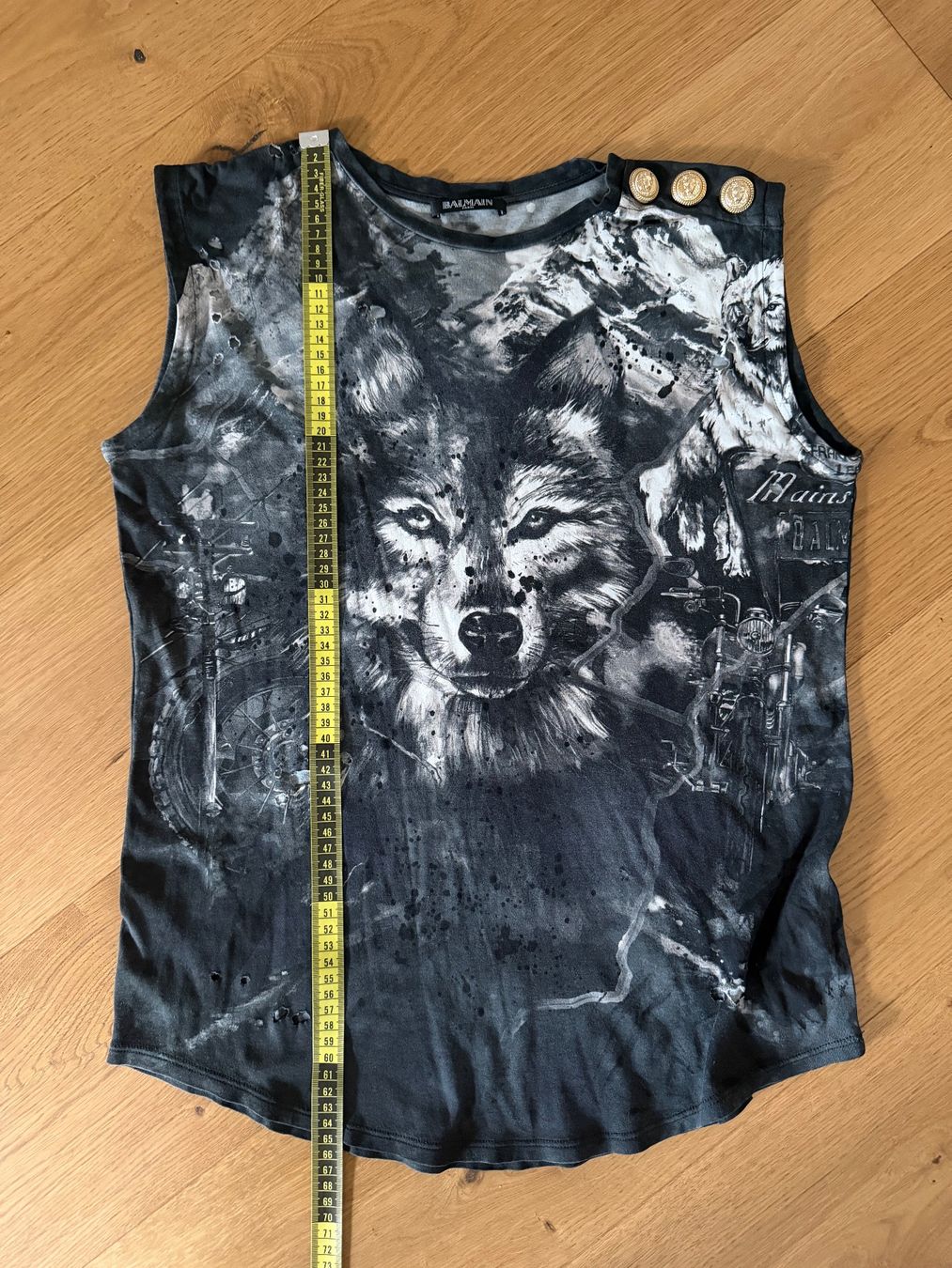 Balmain T-Shirts: Balmain 2017 Wolf T Shirt – Gebraucht aus Zürich von ank_5qjk 6