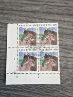 Helvetia Marken Pferde 16.3.93 Block 4er neu