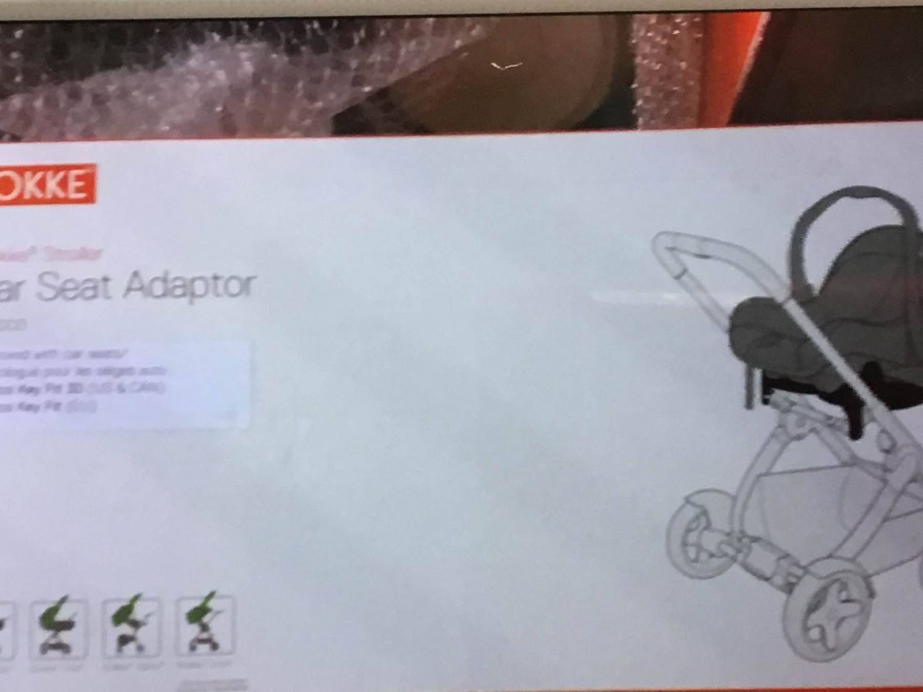 Stokke Seggiolini per auto: Stokke car Seat adaptor – Nuovo e nell'imballaggio originale da founex venduto da cetrarese01 1