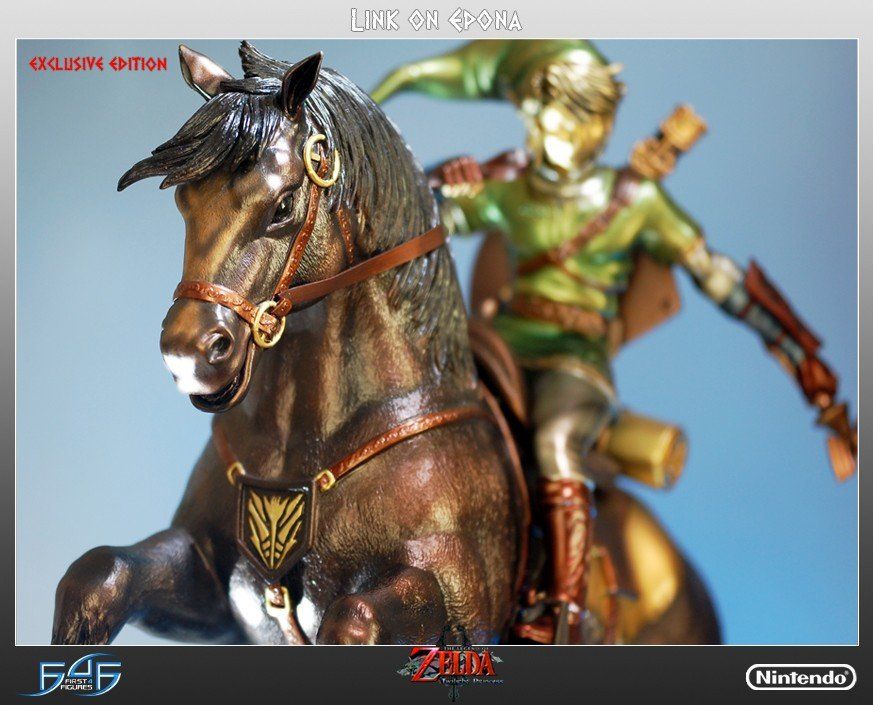 Nintendo Statuette: First 4 Figures Link on Epona Exclusive F4F – Nuovo (secondo la descrizione) da Sumiswald venduto da dulik94 4