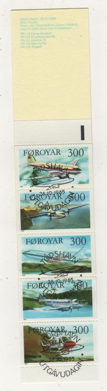 Tutti i francobolli: Färöer 1984 Markenheft Nr. 3 ET-O – Nuovo (secondo la descrizione) da Remetschwil venduto da Hofiii 1