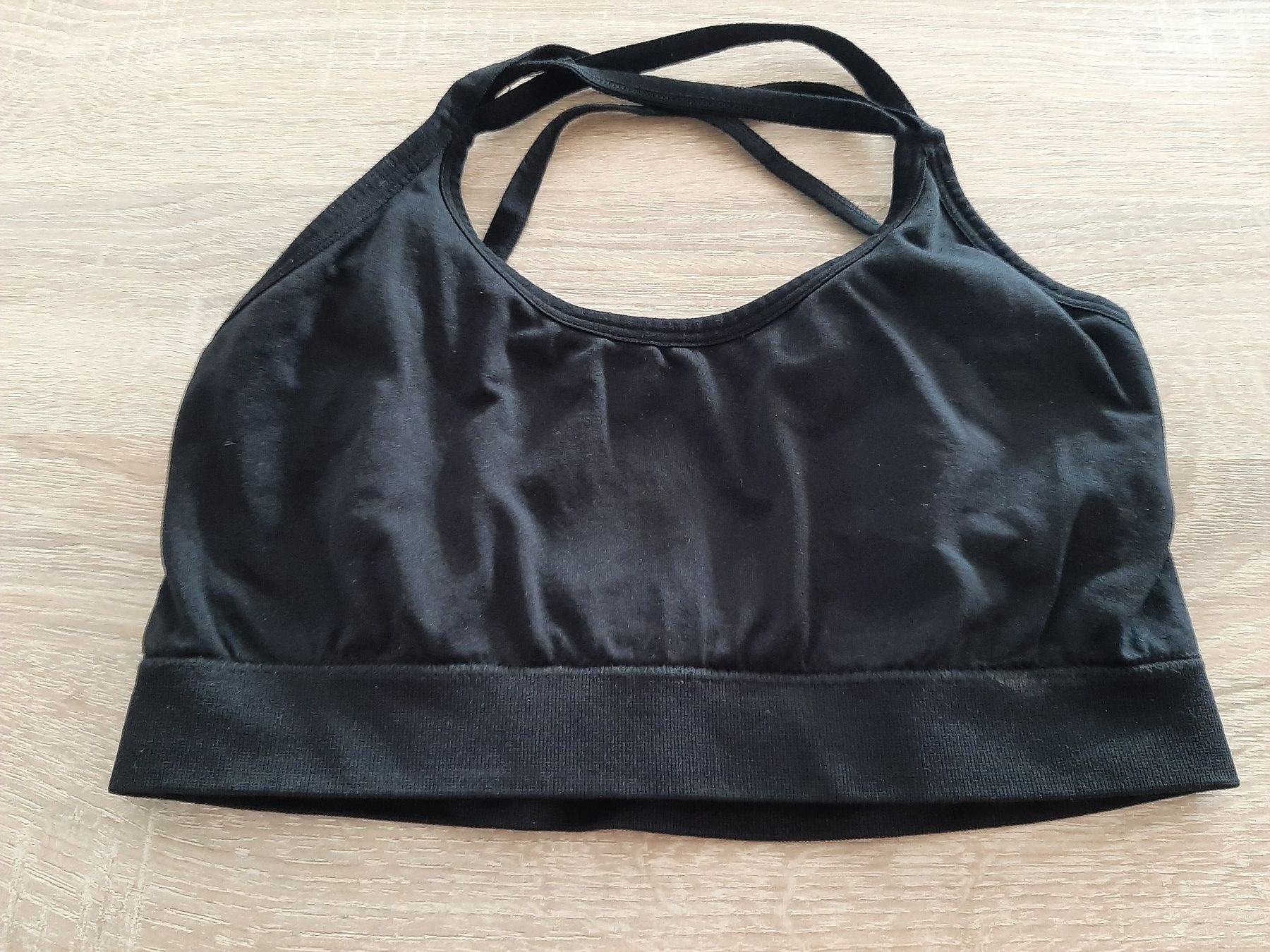 Top: Bustier, Sport-BH Gr. S, schwarz – Usato da Menziken venduto da Rien1